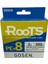 X8 Roots Pe 8 Örgü Spin Ip Misina 2.0 300MT Multi Color 0,242 mm 1