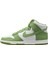 Dunk High Retro Leather Mens Sneaker Hakiki Deri Günlük Spor Ayakkabı Yeşil 1