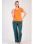 Kadın Kısa Kol Oranj Pijama Takımı C8T4N0O014 1