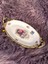 Antique Kulplu Oval Sunum Tabak 28CM 4