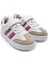Ramba Deri Görünümlü Mesh Astarlı Çocuk Sneaker - Pembe - 4003 1