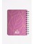 Fuşya Dal Spiralli Defter 12X17 3