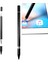 iPhone Samsung Sony Vb. Için Tükenmez Kalem Özelliğine Sahip 2'si 1 Arada Muto-Fonksiyonlu Stylus Kalem - Siyah (Yurt Dışından) 1