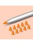 Huawei M-Pencil 2./1. Nesil 10 Adet Dokunmatik Ekran Kalem Ucu Kılıfı Silikon Kalem Ucu Kapağı-Turuncu (Yurt Dışından) 1