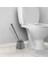 Menashop Ata Home Silikon Klozet Wc Tuvalet Fırçası Gri Kare 2