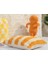 Menashop Pop Stripe Dokuma Yastık Hardal 45X45CM 2