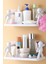 Menashop Banyo Mutfak Organizer Şampuan Kozmetik Baharat Kavanoz Düzenleyici Yapışkanlı Raf Çöp Adam 1 Ad 1