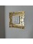 Tekli Gold Pleksi| Standart Piriz Çerçevesi |Tekli Gold Prizlik|18*18 CM|PR8007 2