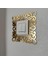 Tekli Gold Pleksi| Standart Piriz Çerçevesi |Tekli Gold Prizlik|17*17 CM|PR8009 1