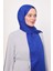 Saks Damla Desen Blue Jakar Şal 4