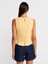 50845 Kolsuz Crop Bluz-Sarı 2