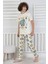 Çizgi Ayı Desenli Erkek Çocuk Pijama Takımı 5