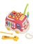 Toddlers Otobüs Çekiç Vurma Oyuncak Çok Fonksiyonlu Öğrenme Eğitim Çekiç Oyunu Müzikal Otobüs Oyuncak Erken Bebek Duyusal Gelişim Kırmızı (Yurt Dışından) 1