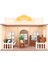 1:12 Ölçekli Bebek Evi Mobilyası Plastik Minyatür Tv Çay Masası Kanepe Şömine Saksı Oturma Odası Dollhouse (Yurt Dışından) 3