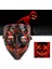 Cadılar Bayramı Korkunç LED Işık Up Glow Maske Kostüm Için Parti Prop Gösterisi Dekor (Kırmızı) (Yurt Dışından) 4