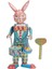 Tavşan Clockwork Oyuncak Retro Metal Sallanan Davul Tavşan Wind Up Oyuncaklar Hediye Koleksiyonu Dekorasyon Için (Yurt Dışından) 1