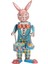 Tavşan Clockwork Oyuncak Retro Metal Sallanan Davul Tavşan Wind Up Oyuncaklar Hediye Koleksiyonu Dekorasyon Için (Yurt Dışından) 2