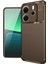 Xiaomi Redmi Note 14 4g Kılıf Auto Focus Karbon Kapak - Kahverengi Zrnet 1