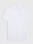 Erkek Beyaz Gap Logo Piqué Polo Yaka T-Shirt 3