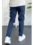 Erkek Dar Paça Jogger Pantolon Lacivert EDW384 3