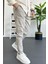 Erkek Dar Paça Jogger Pantolon Bej EDW384 1