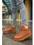 Bağcıklı Erkek Sneaker Bot Taba 2