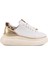 Beyaz Kalın Taban Kadın Sneaker 1