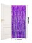 Mor Renk Ekstra Metalize Parlak Saçaklı Arka Fon Perde Ithal 1x2 Metre (4172) 4