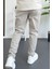 Erkek Dar Paça Jogger Pantolon Bej EDW384 3