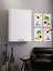 2 Kapaklı Beyaz Çok Amaçlı Dolap, Ayarlanabilir Raflı, Kulplu Kiler Dolabı, Banyo Dolabı 104X73CM %100MDF (BD11) 5