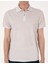 Erkek Bej Slim Fit Tişört 50306060-VR011 6