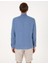 Erkek Mavi %100 Keten Regular Fit Uzunkollu Gömlek 50303293-VR036 6