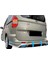 Ford Tourneo Courier Egzoz Görünümlü Arka Tampon Eki (Plastik)(Boyasız) 1