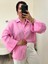 Pembe Kimono Kol Gömlek 2