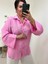 Pembe Kimono Kol Gömlek 5