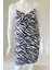 Wild Spirit Zebra Desen Askılı Havlu Plaj Elbise – %100 Pamuk Yüksek Su Emiciliği 5