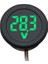 4-100 V LED Dijital Ekran Yuvarlak Iki Telli Voltmetre Dc Dijital Araba Gerilim Akım Ölçer Volt Dedektörü Test Cihazı Monitör (Yurt Dışından) 3