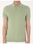 Erkek Açık Haki Slim Fit %100 Pamuk Polo Yaka Triko Tişört 50305976-VR183 6