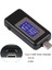 Keweısı Tip-C USB Metre Test Cihazı Güç Ölçer USB Multimetre Gerilim ve Akım Test Cihazı 0-5.1A 4-30V USB Güç Test Cihazı Test Cihazı Ekran Kapasitesi Gerilim Akım Dedektörü (Siyah) (Yurt Dışından) 1