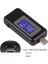 Keweısı Tip-C USB Metre Test Cihazı Güç Ölçer USB Multimetre Gerilim ve Akım Test Cihazı 0-5.1A 4-30V USB Güç Test Cihazı Test Cihazı Ekran Kapasitesi Gerilim Akım Dedektörü (Siyah) (Yurt Dışından) 3