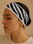 Wild Spirit 2'li Zebra Desen Saç Bandı – %100 Pamuklu ve Yumuşak 1
