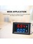 100V 10A Voltmetre Ampermetre Mavi + Kırmızı LED Amp Çift Dijital Volt Metre Ölçer (Yurt Dışından) 5