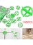 [bestgo]1.5/2/3mm 100 Adet Çapraz Kiremit Tesviye Geri Dönüştürülebilir Plastik Kiremit Tesviye Sistemi Taban Ara Parçası (Yurt Dışından) 1
