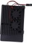 Raspberry Pi 4 Için Çift Soğutma Metal Kabuk Siyah Muhafaza ile Alüminyum Kasa Raspberry Pi 4 Model B Için (Yurt Dışından) 5