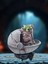 3D Starwars Grogou Figür / Star Wars The Child Baby Yoda /character Figür /BIBLO/14CM 4