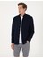 Erkek Lacivert Slim Fit Uzun Kollu Gömlek 50307162-VR033 3