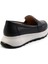 Siyah Leather Kadın Loafer Ayakkabı K01518015203 3