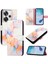 Xiaomi Poco F6 5g Kılıf 360 Tam Kaplar Deri Marble Kapaklı Cüzdan Standlı Kartvizitli Kopçalı Kapak Kartlıklı (Yurt Dışından) 1