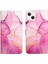 iPhone 14 Plus Kılıf 360 Tam Kaplar Deri Marble Kapaklı Cüzdan Standlı Kartvizitli Kopçalı Kapak Kartlıklı (Yurt Dışından) 1