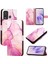 Itel A27/P17 Kılıf 360 Tam Kaplar Deri Marble Kapaklı Cüzdan Standlı Kartvizitli Kopçalı Kapak Kartlıklı (Yurt Dışından) 1